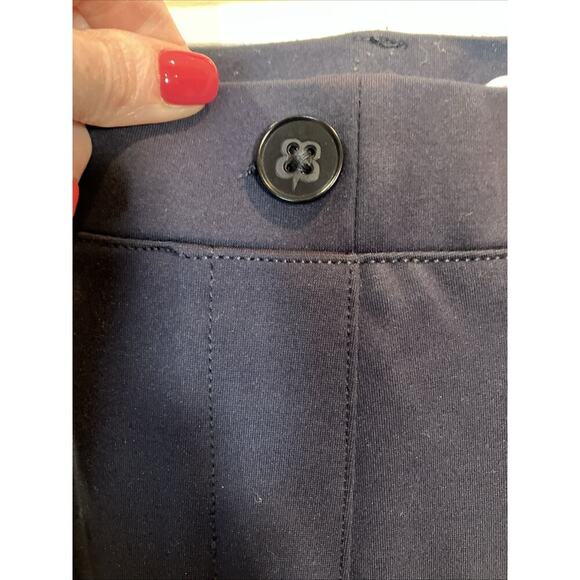 Betabrand Womens Dress Pant Yoga Pants Petite Size XL Blue Career Stretch Comfor - Picture 3 of 7